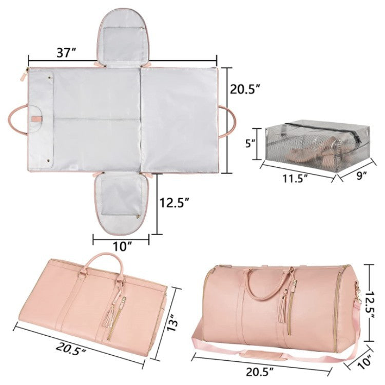 Foldable Luggage Gag with Internal Compartments