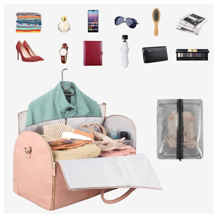 Foldable Luggage Gag with Internal Compartments