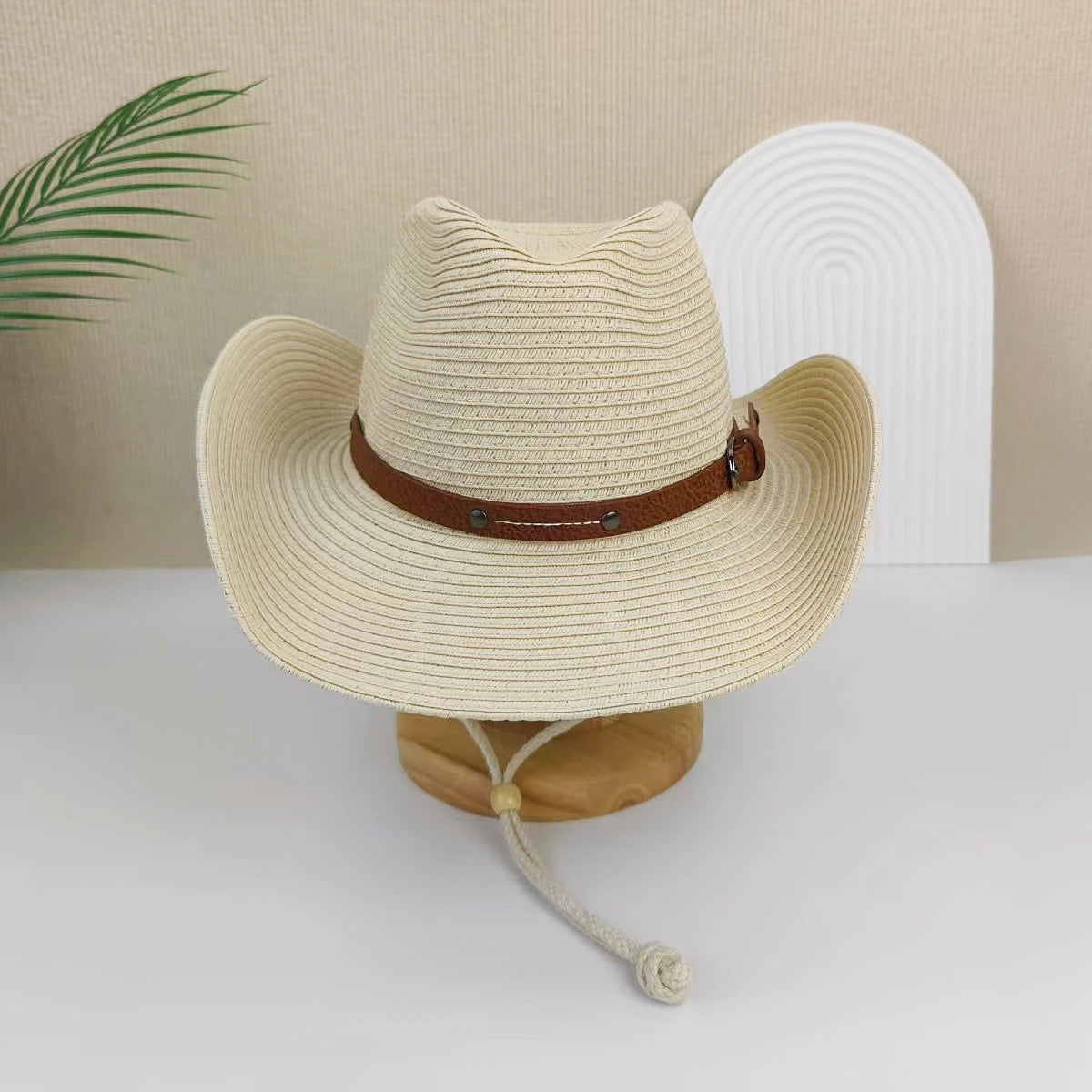 Wide Brim Western Cowboy Hat for Men and Women