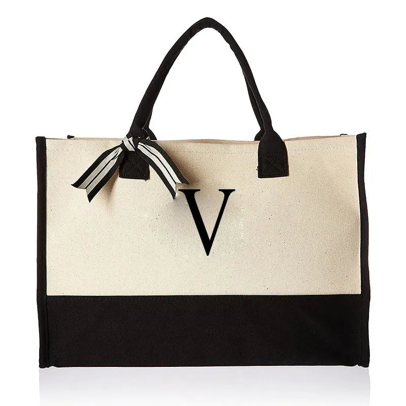 Fashion Canvas Tote – Large Capacity Shoulder Bag