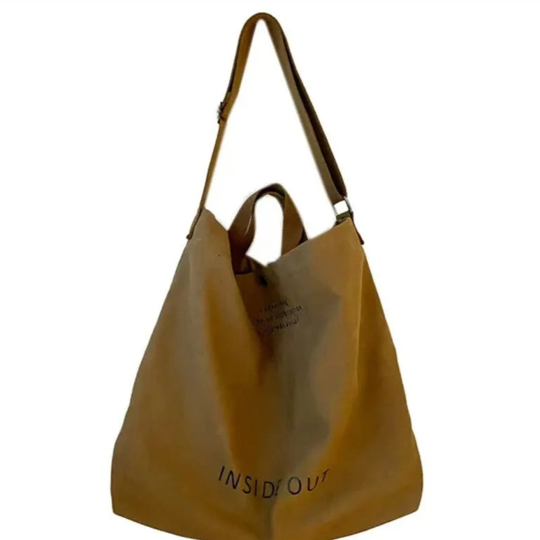 Cotton Crossbody Shoulder Bag