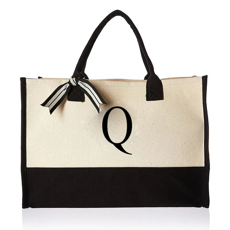 Fashion Canvas Tote – Large Capacity Shoulder Bag