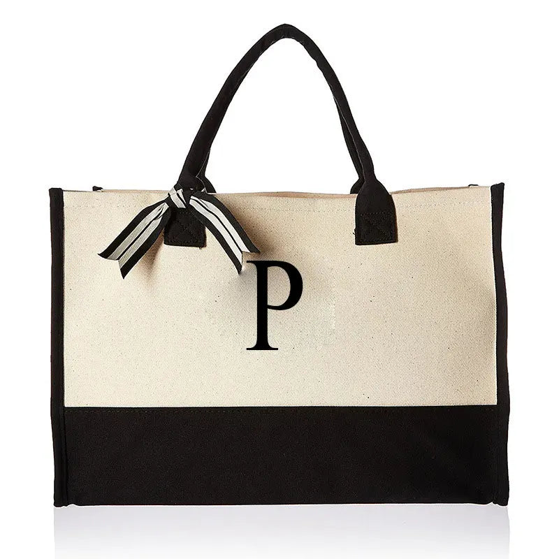 Fashion Canvas Tote – Large Capacity Shoulder Bag