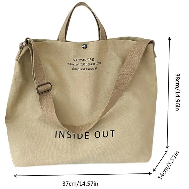 Cotton Crossbody Shoulder Bag