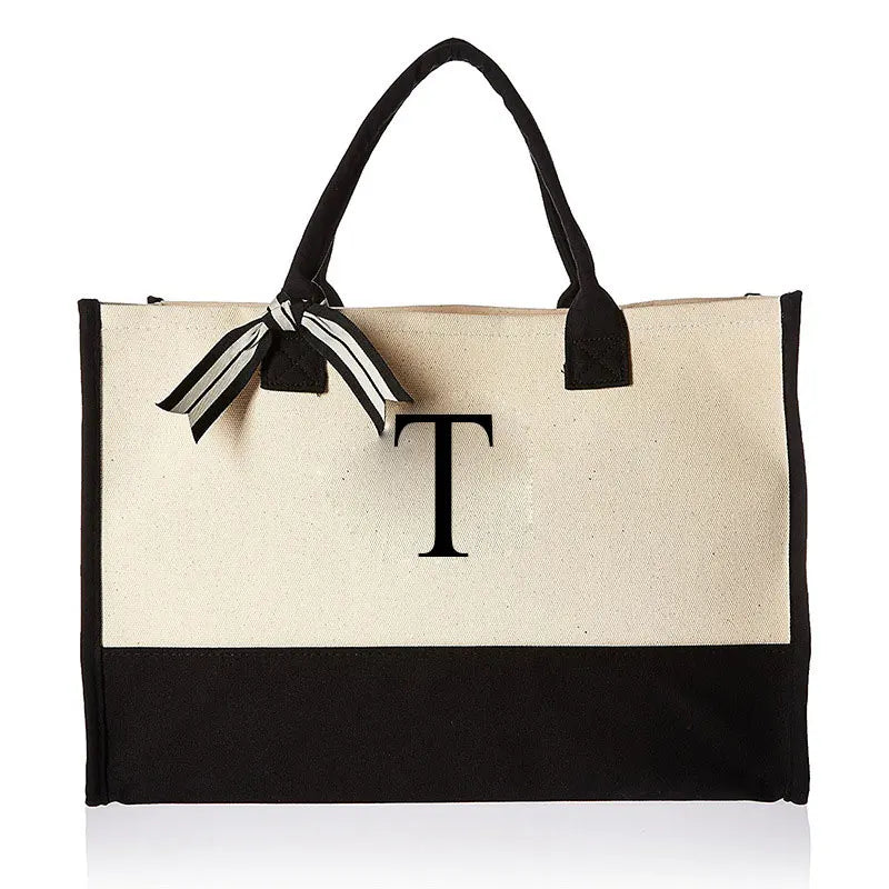 Fashion Canvas Tote – Large Capacity Shoulder Bag
