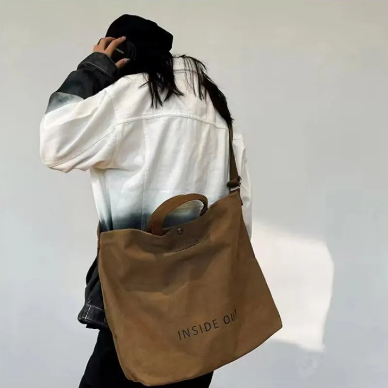 Cotton Crossbody Shoulder Bag