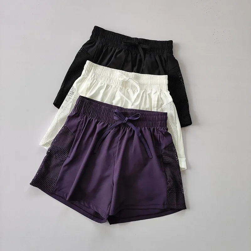 Women's 2-in-1 High Waist Yoga & Workout Shorts