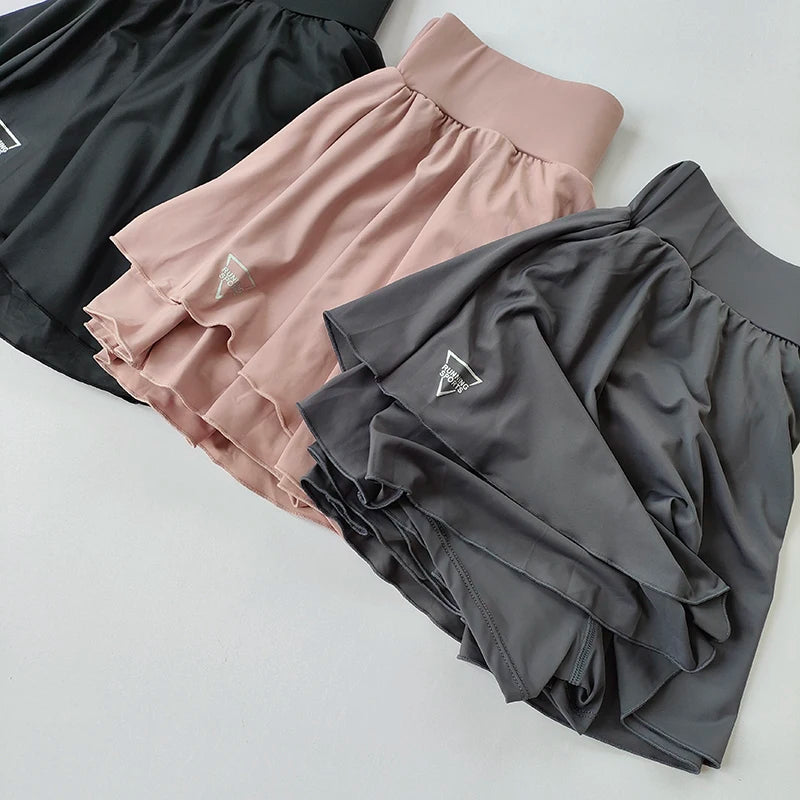 Women's 2-in-1 Sports Skirt
